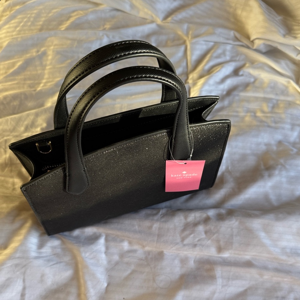 Kate Spade Midnight Black Satchel - Picture 2 of 7